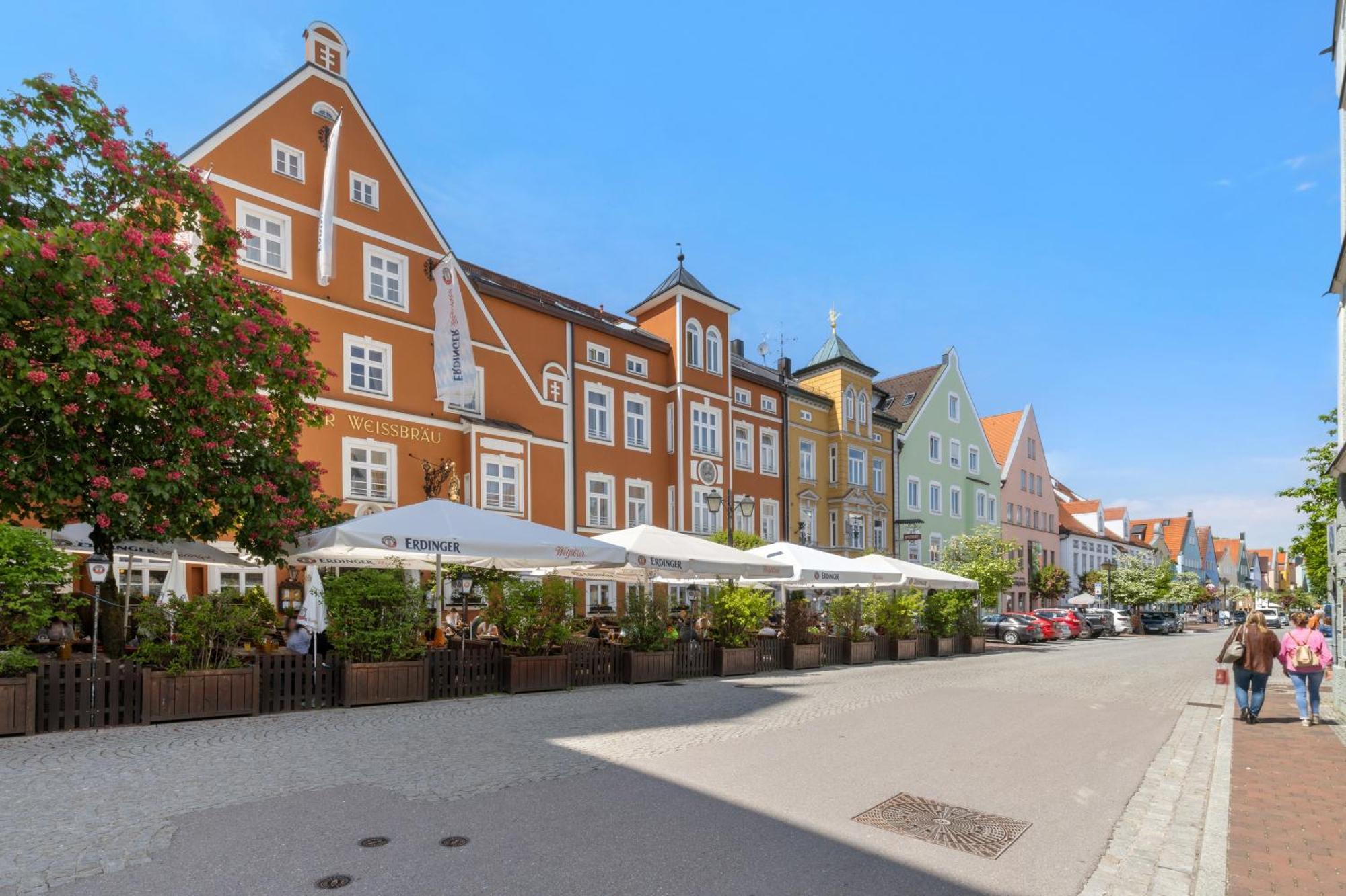 Helloflats - Luxus-Penthouse - Balkon - Parking - Zentrum - Therme - Naehe Flughafen Muc Эрдинг Экстерьер фото