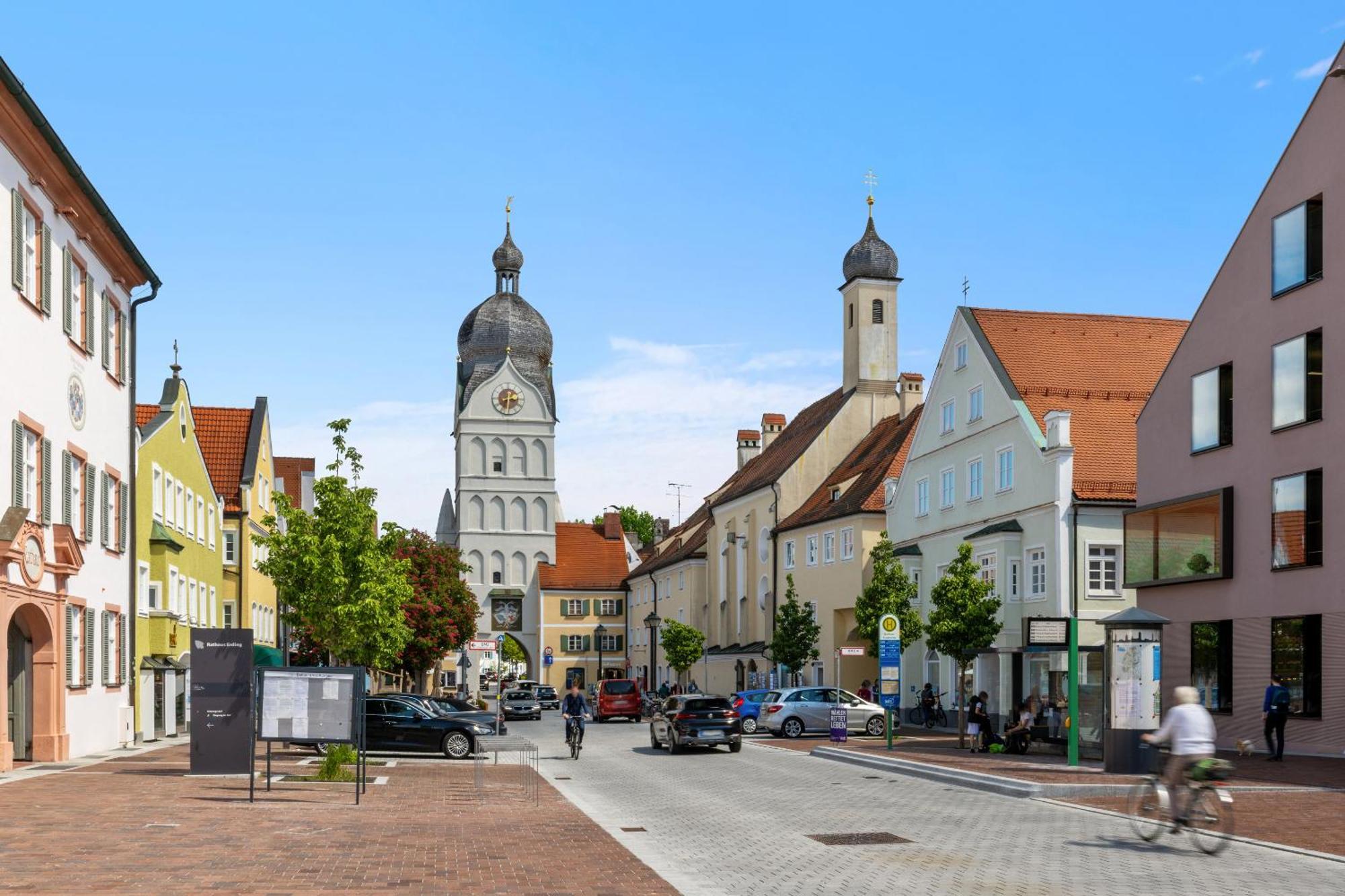 Helloflats - Luxus-Penthouse - Balkon - Parking - Zentrum - Therme - Naehe Flughafen Muc Эрдинг Экстерьер фото