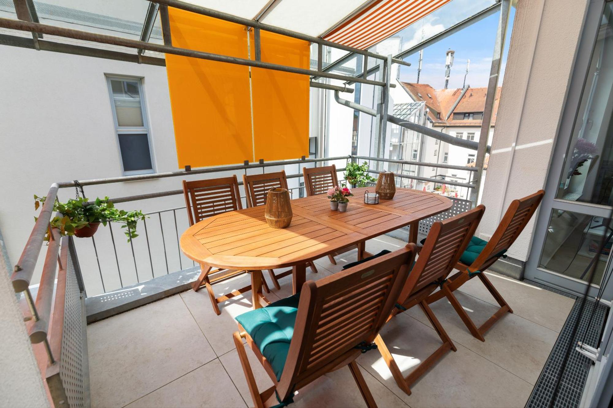Helloflats - Luxus-Penthouse - Balkon - Parking - Zentrum - Therme - Naehe Flughafen Muc Эрдинг Экстерьер фото