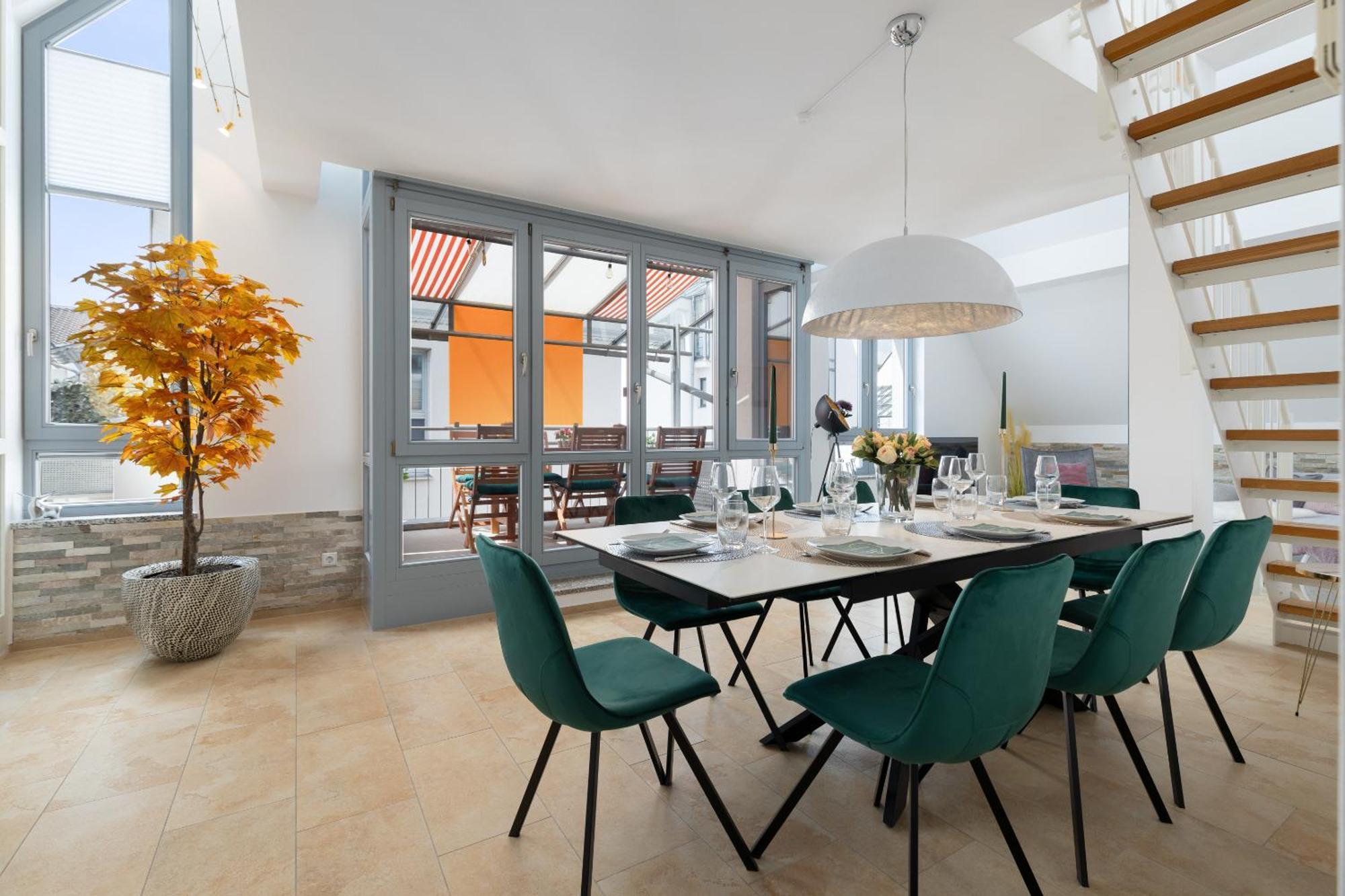 Helloflats - Luxus-Penthouse - Balkon - Parking - Zentrum - Therme - Naehe Flughafen Muc Эрдинг Экстерьер фото